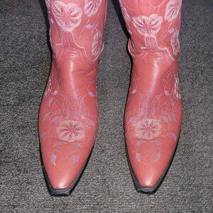 Beautiful Lucchese 1883 Boots 9B Rose Pink